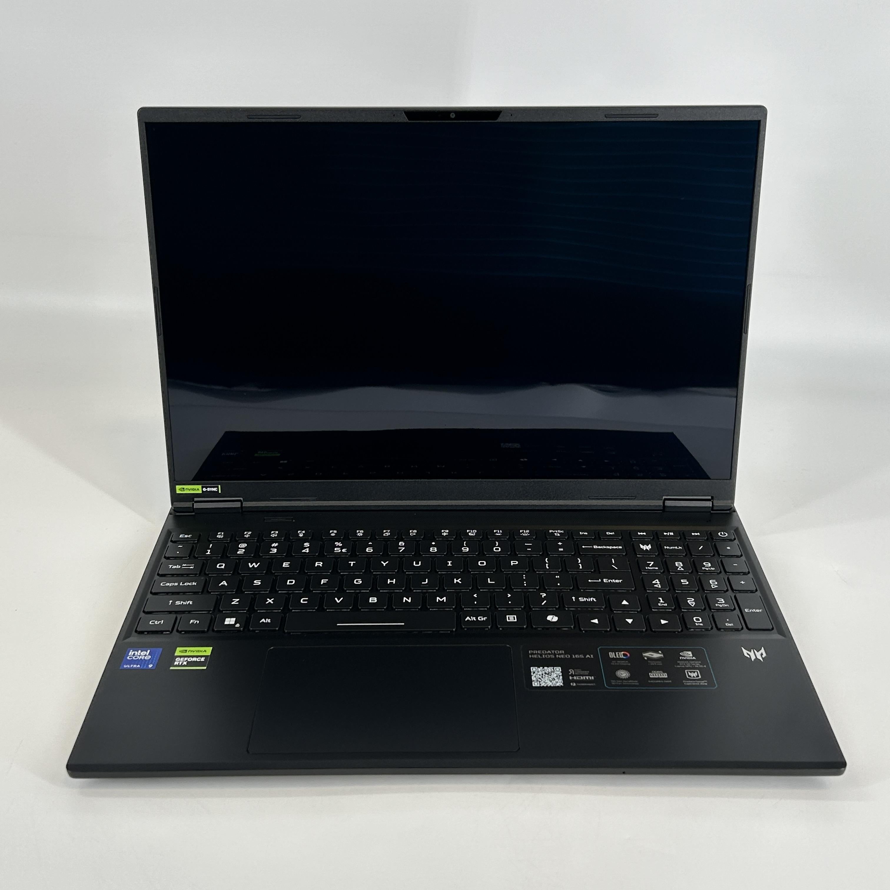 Acer Predator Helios Neo 16S AI 16 Black 2.7 GHz Intel Core Ultra 9 Series 2 32GB RAM 1TB Solid State Drive NVIDIA GeForce RTX 5070 Ti 12 GB
