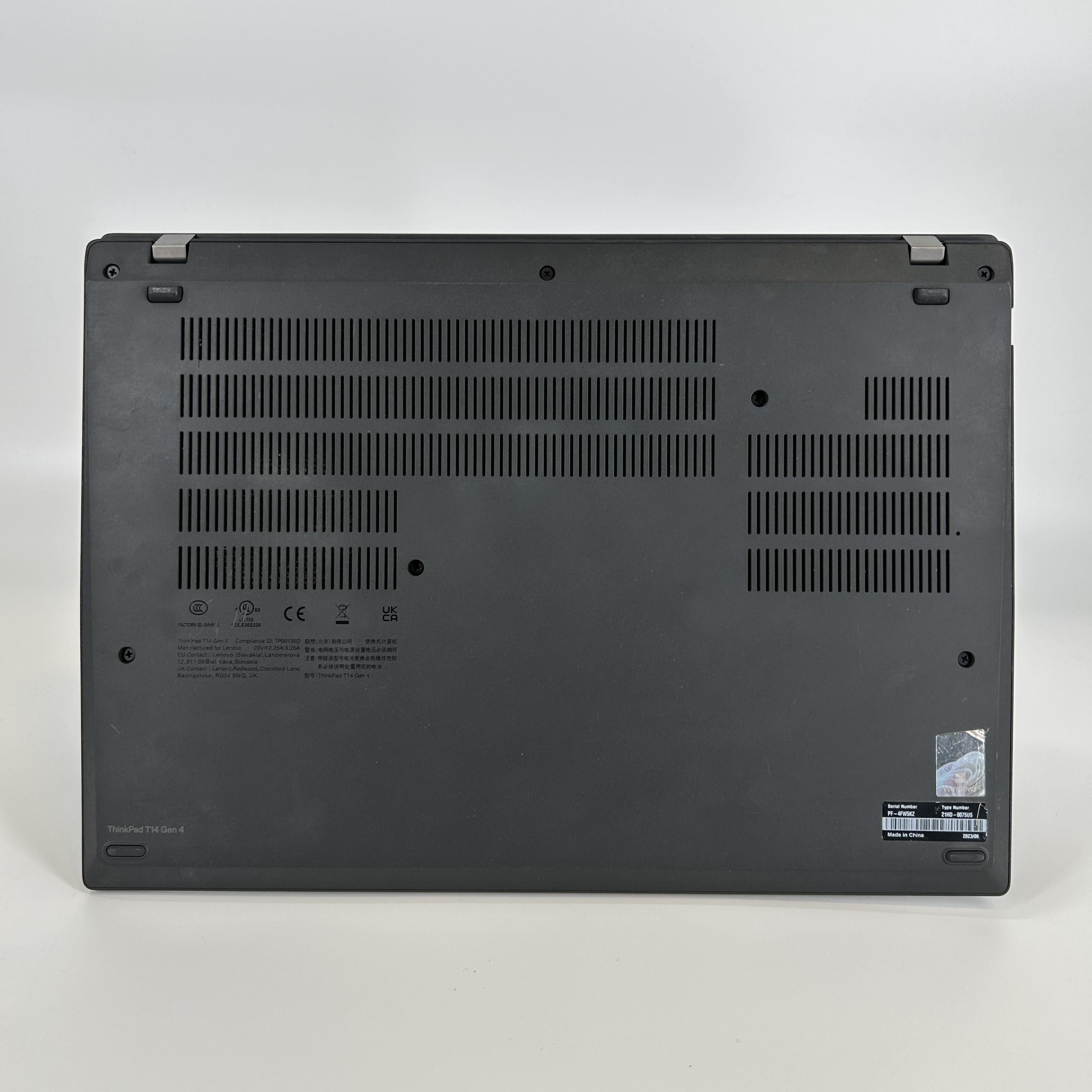 Lenovo ThinkPad T14 Gen 4 Black 1.3 GHz Intel Core i5 13th Gen. 16GB RAM 512GB Solid State Drive