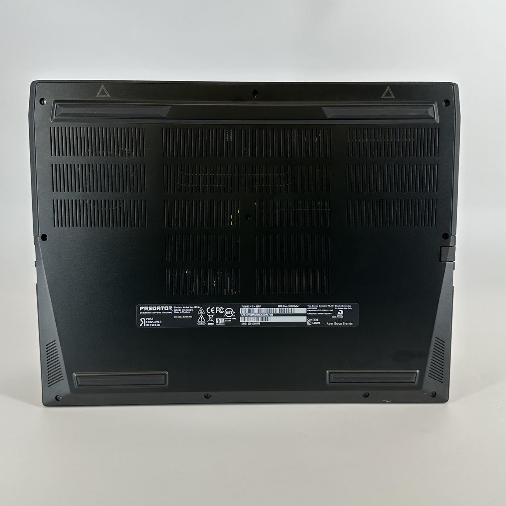 Acer Predator Helios Neo 16S AI 16 Black 2.7 GHz Intel Core Ultra 9 Series 2 32GB RAM 1TB Solid State Drive NVIDIA GeForce RTX 5070 Ti 12 GB