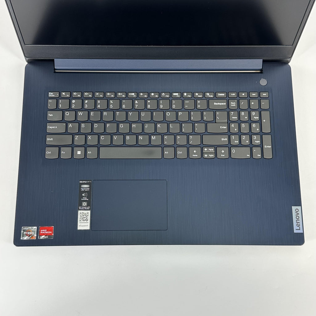 Lenovo IdeaPad 3 17.3 Blue 2.0 GHz AMD Ryzen 7 5825U 8GB RAM 512GB Solid State Drive