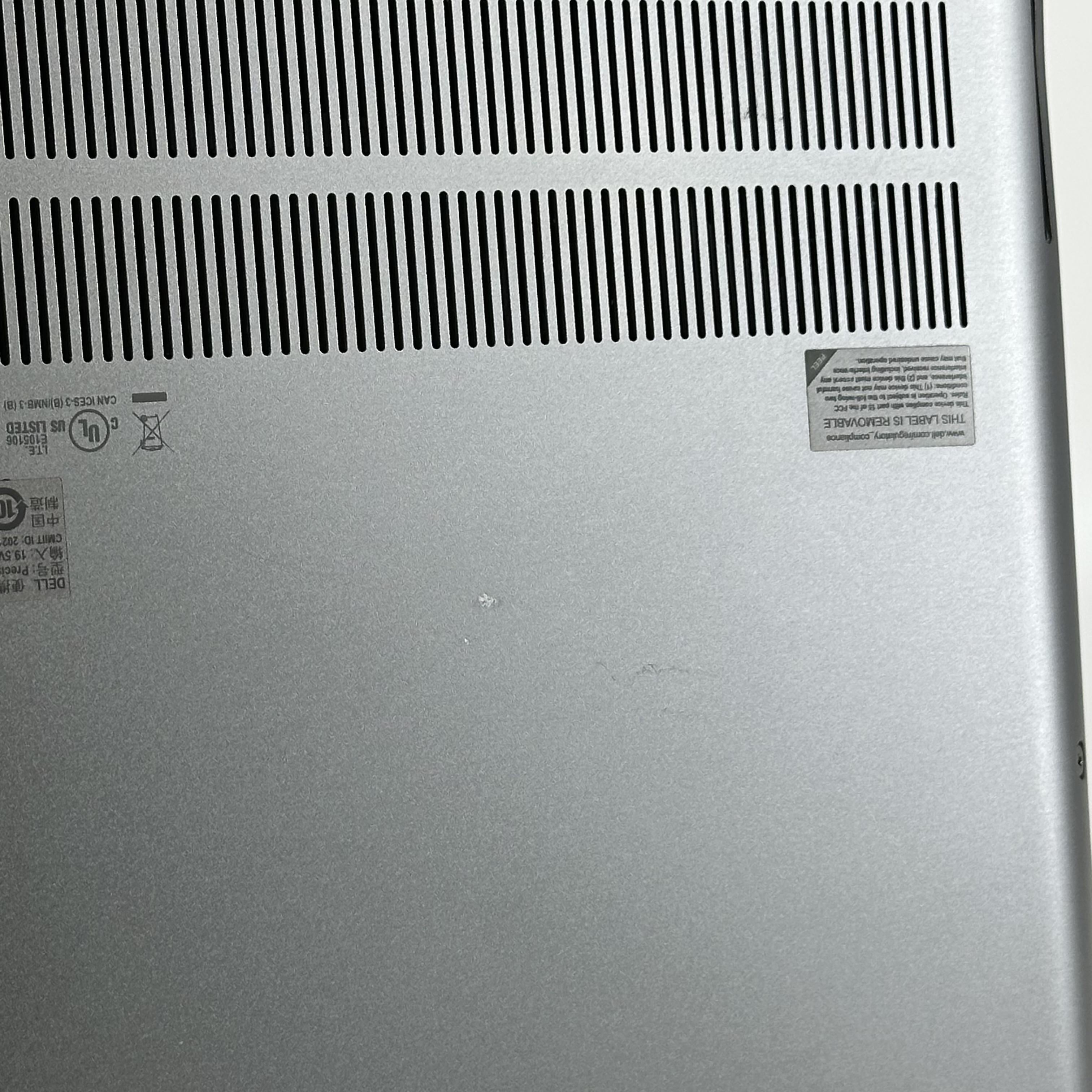 Dell Precision 7560 15.6 Gray 3.2 GHz 6-Core Intel Xeon W 64GB RAM 1TB Solid State Drive NVIDIA RTX A4000 8 GB