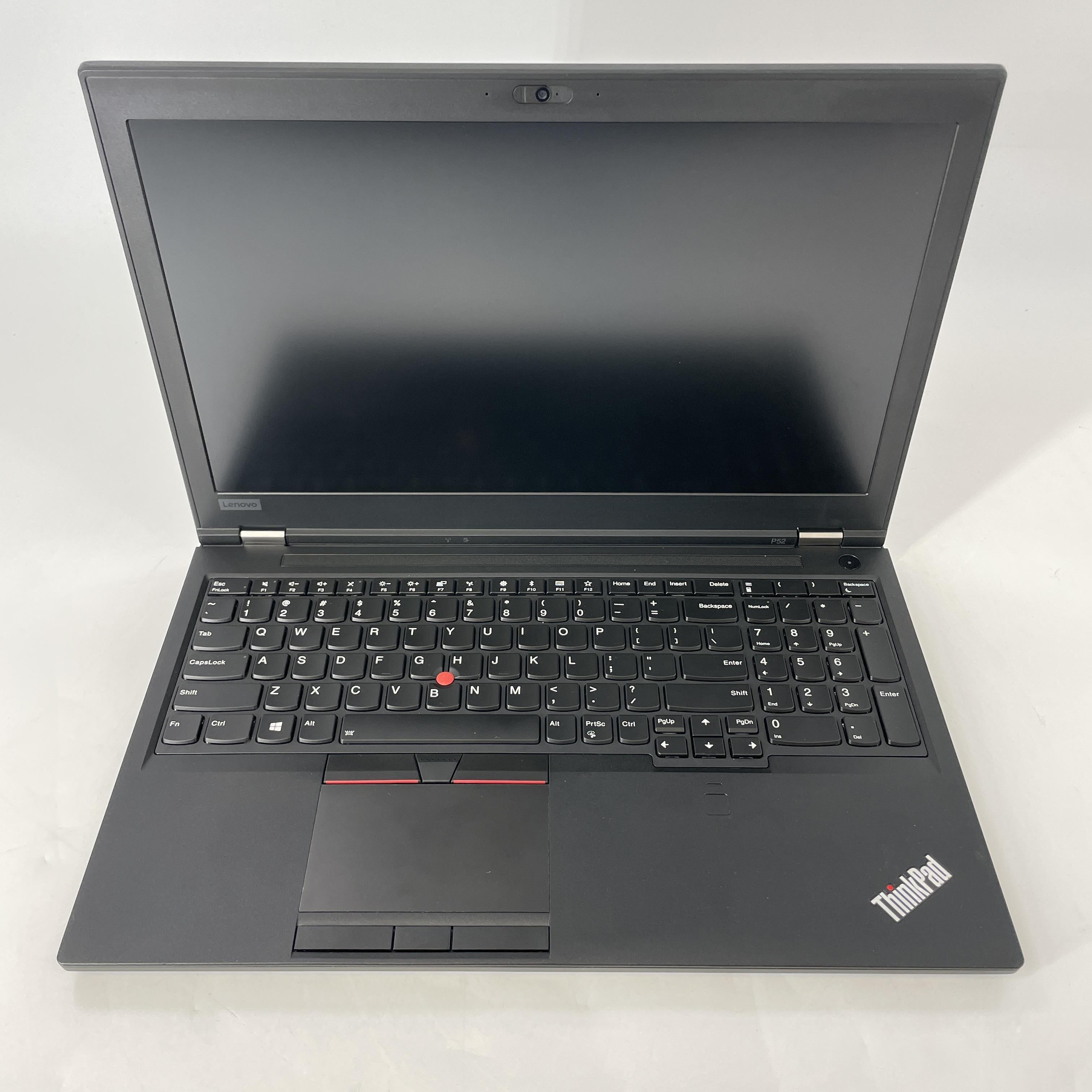 Lenovo ThinkPad P52 15.6 Black 2.2 GHz Intel Core i7 8th Gen. 16GB RAM 256GB Solid State Drive NVIDIA Quadro P1000 4 GB