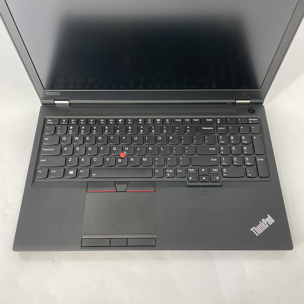 Lenovo ThinkPad P52 15.6 Black 2.2 GHz Intel Core i7 8th Gen. 16GB RAM 256GB Solid State Drive NVIDIA Quadro P1000 4 GB