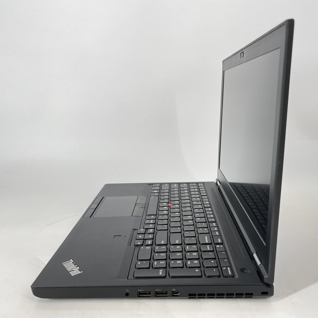 Lenovo ThinkPad P52 15.6 Black 2.2 GHz Intel Core i7 8th Gen. 16GB RAM 256GB Solid State Drive NVIDIA Quadro P1000 4 GB