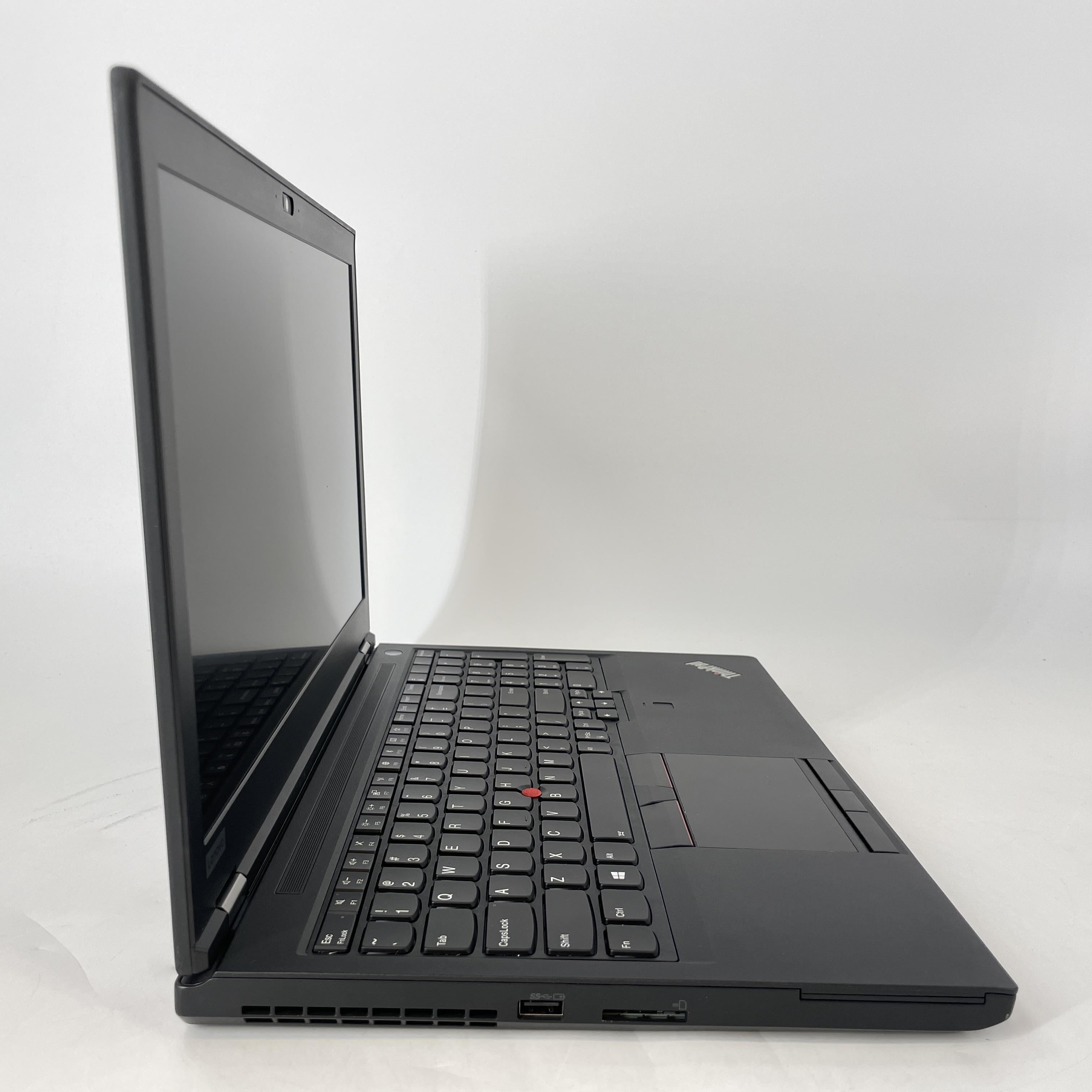 Lenovo ThinkPad P52 15.6 Black 2.2 GHz Intel Core i7 8th Gen. 16GB RAM 256GB Solid State Drive NVIDIA Quadro P1000 4 GB