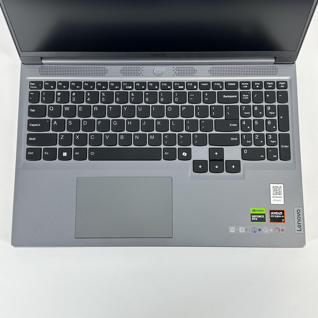 Lenovo Legion Slim 5 Gen 9 16 Gray 3.8 GHz AMD Ryzen 7 8845HS 16GB RAM 512GB Solid State Drive NVIDIA GeForce RTX 4060 8 GB