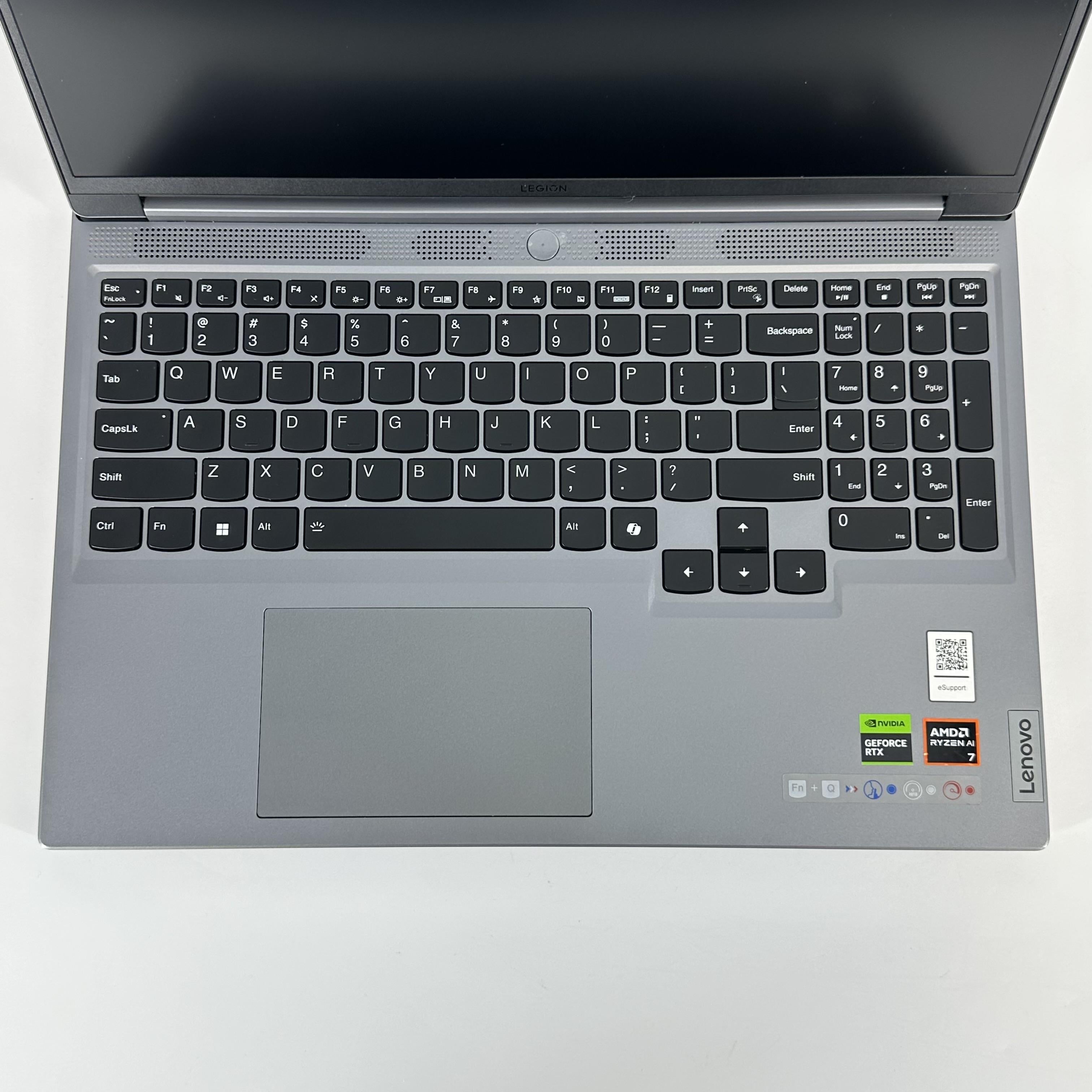 Lenovo Legion Slim 5 Gen 9 16 Gray 3.8 GHz AMD Ryzen 7 8845HS 16GB RAM 512GB Solid State Drive NVIDIA GeForce RTX 4060 8 GB