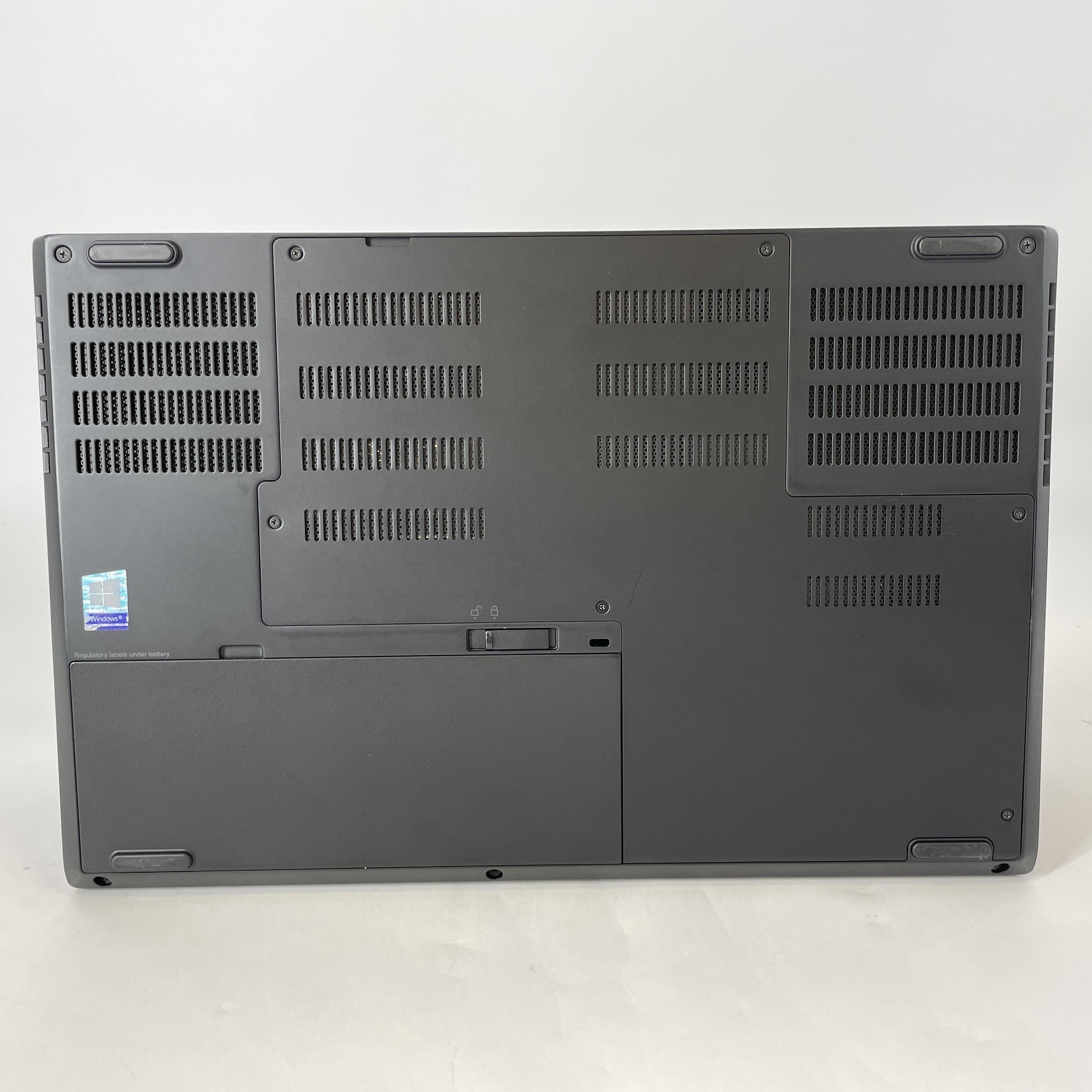 Lenovo ThinkPad P52 15.6 Black 2.2 GHz Intel Core i7 8th Gen. 16GB RAM 256GB Solid State Drive NVIDIA Quadro P1000 4 GB