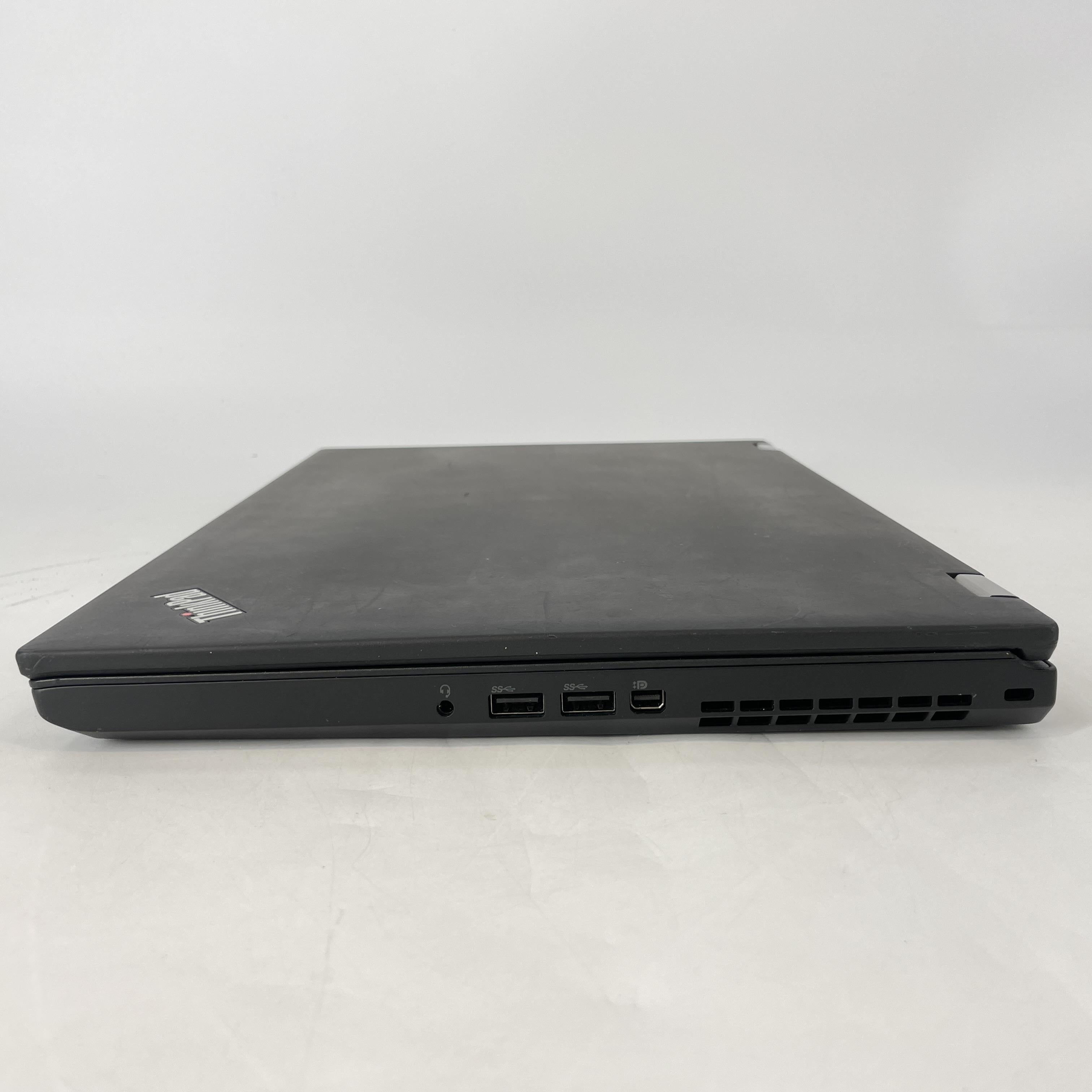 Lenovo ThinkPad P52 15.6 Black 2.2 GHz Intel Core i7 8th Gen. 16GB RAM 256GB Solid State Drive NVIDIA Quadro P1000 4 GB