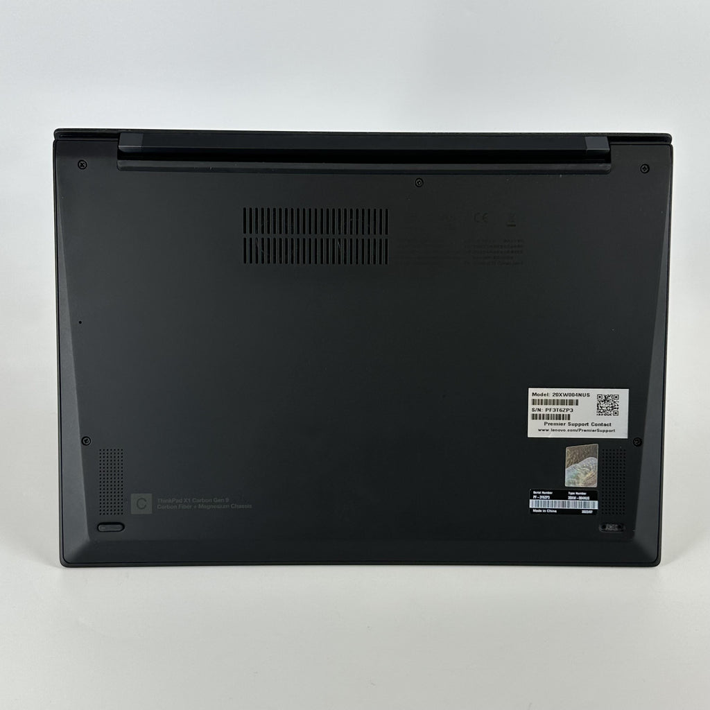 Lenovo ThinkPad X1 Carbon Gen 9 14 Black 3.0 GHz Intel Core i7 11th Gen. 16GB RAM 512GB Solid State Drive