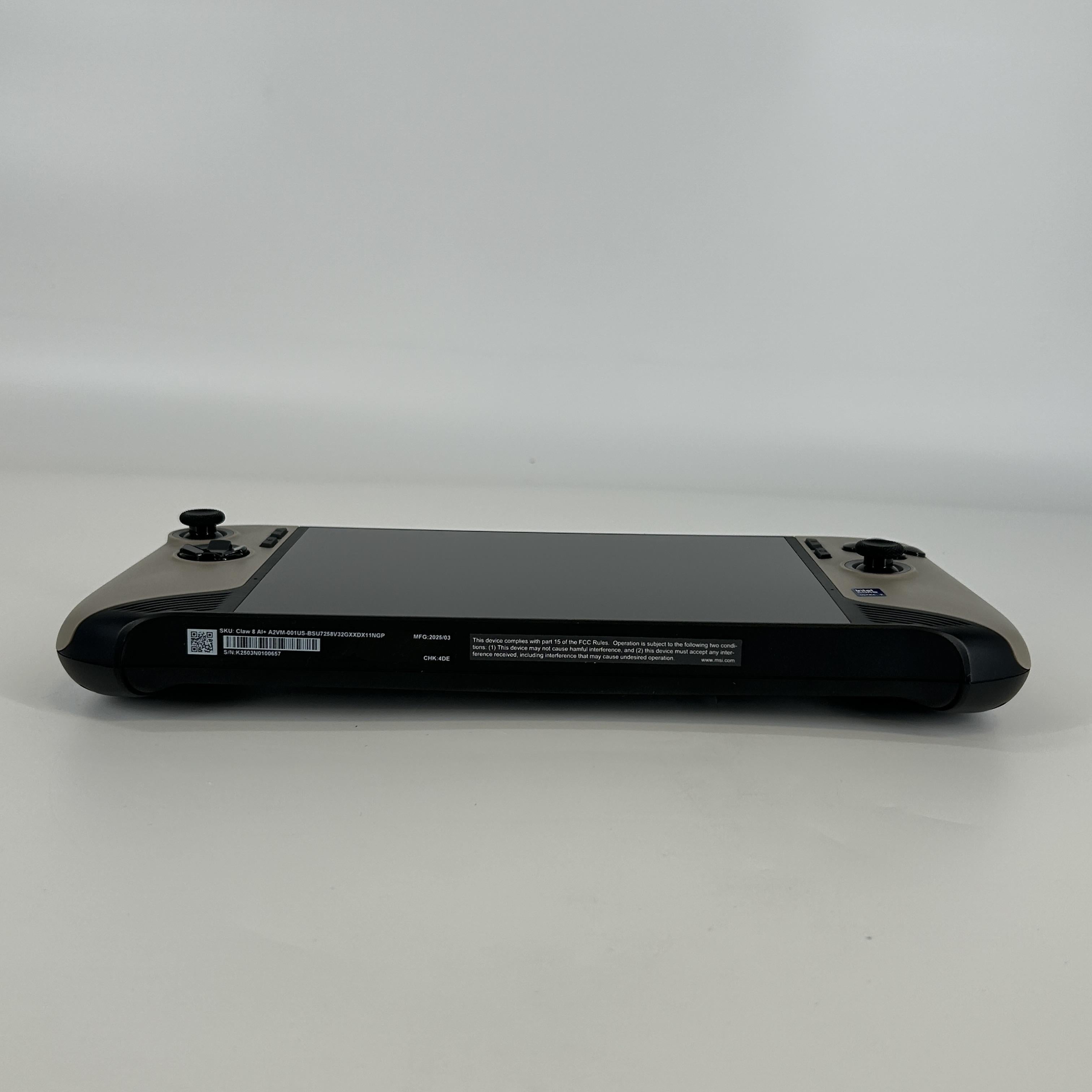 MSI Claw 8 AI+ Sandstorm Intel Core Ultra 7 Series 2 32GB RAM 1TB Solid State Drive