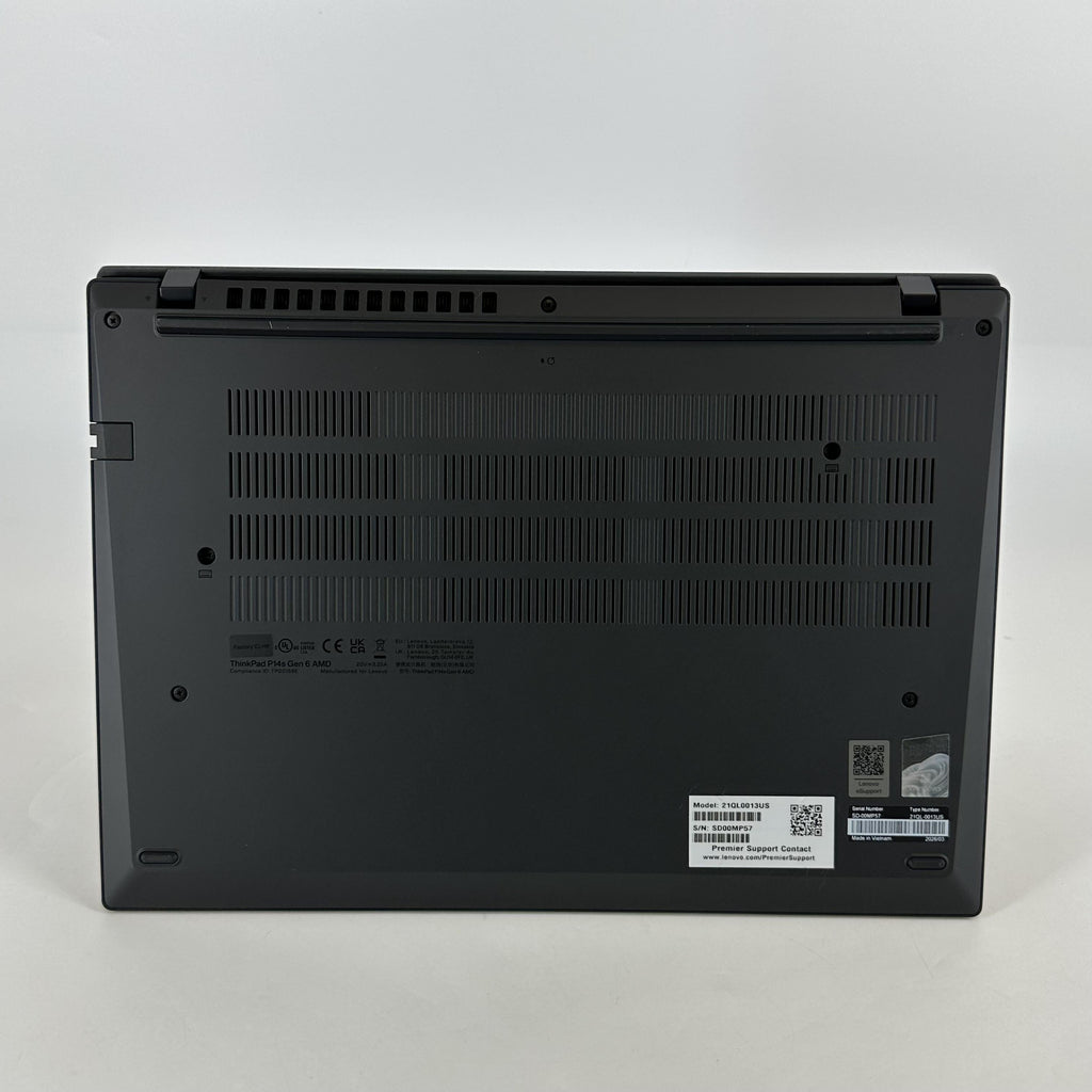 Lenovo ThinkPad P14s Gen 6 Black 2.0 GHz AMD Ryzen AI 7 Pro 350 32GB RAM 1TB Solid State Drive