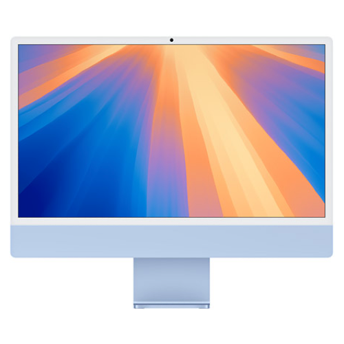 Apple iMac 24 2024 Blue M4 8-Core CPU 16GB Unified Memory 256GB Solid State Drive 8-Core GPU